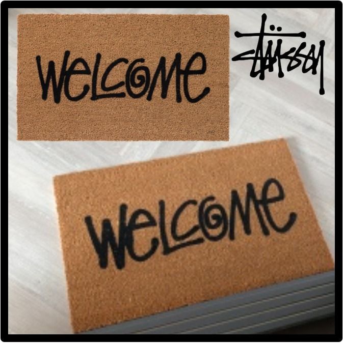 ☆送料・関税込☆STUSSY☆ステューシー☆WELCOME MAT☆マット