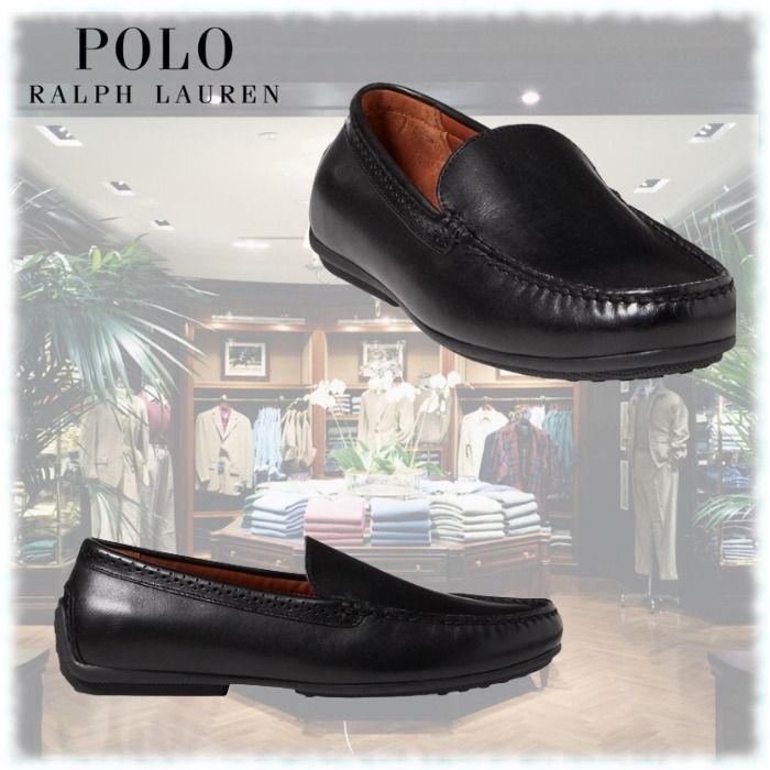 限定セール!Polo Ralph Lauren レザー ドライビングシューズ (Ralph
