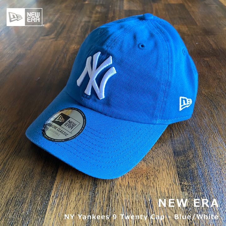 大阪に在庫有】New Era☆NY ヤンキース 9 Twenty Cap ブルー (New Era