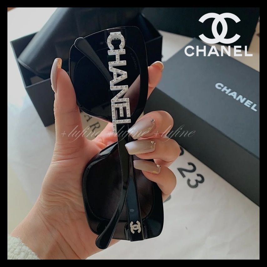 サイドのロゴが可愛すぎっ♡】シャネル サングラス (CHANEL/サングラス