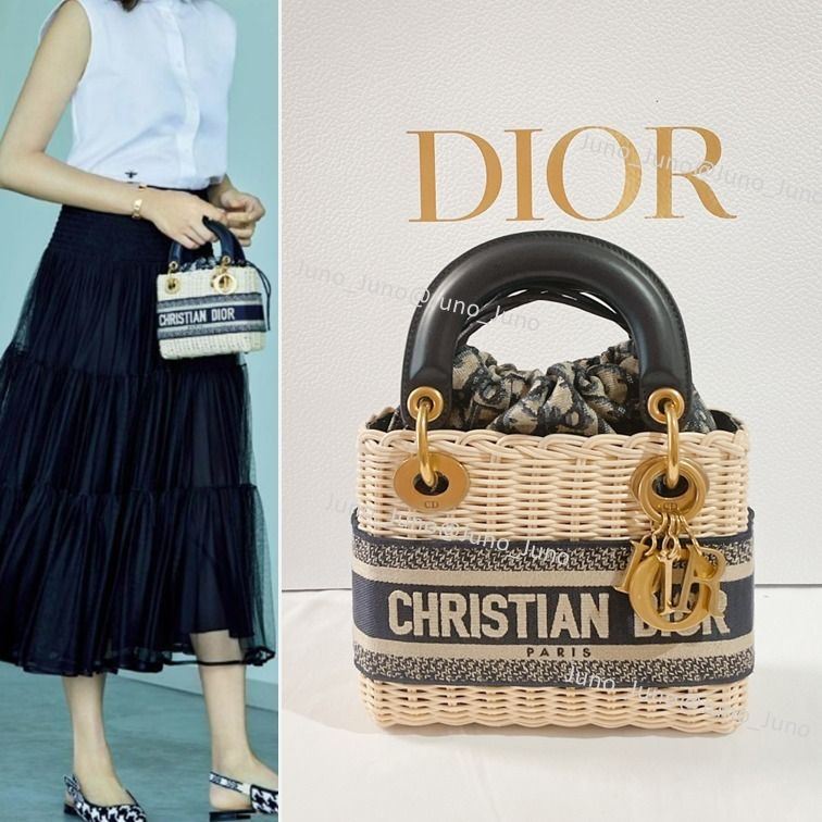 LADY DIOR mini ミニバッグ かごバッグ☆国内発送☆ (Dior/かごバッグ