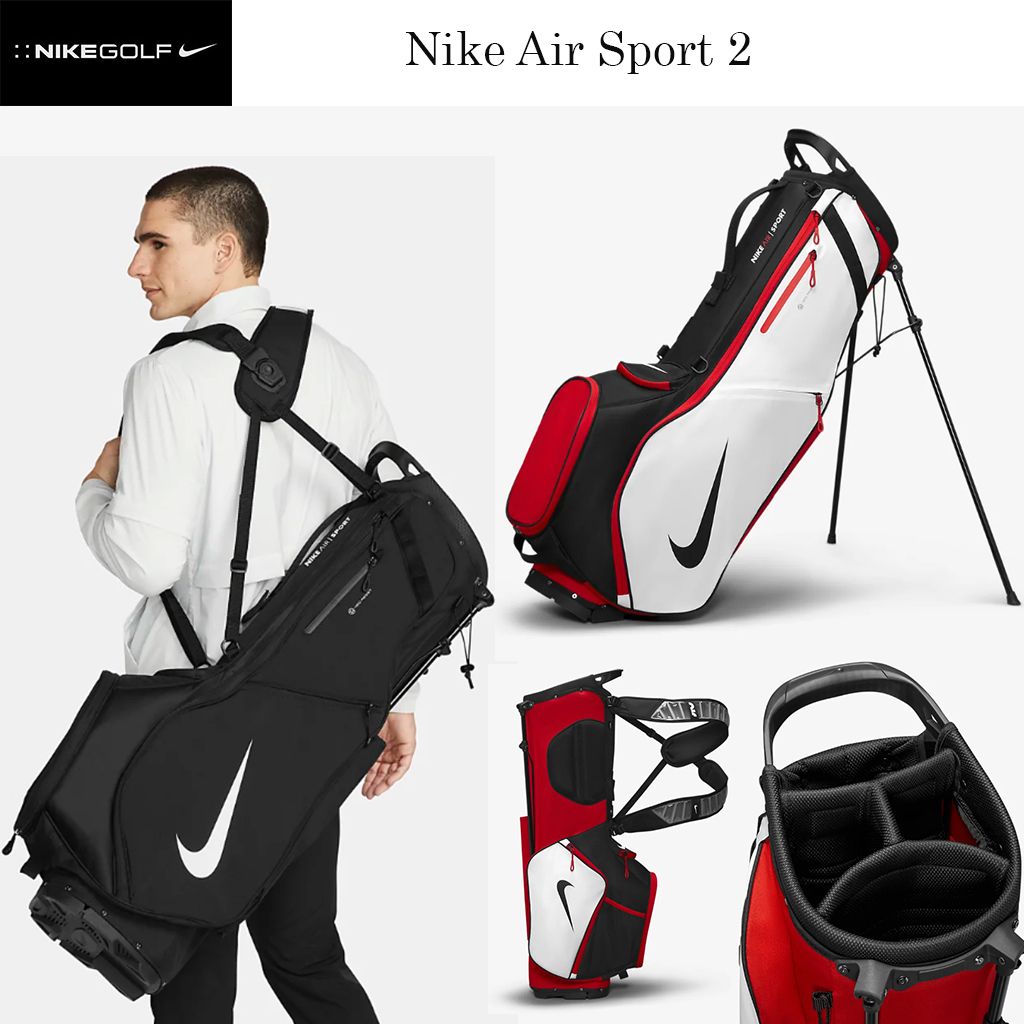 最新☆ナイキ☆ゴルフバッグ☆Nike Air Sport 2☆選べる2色☆ (Nike