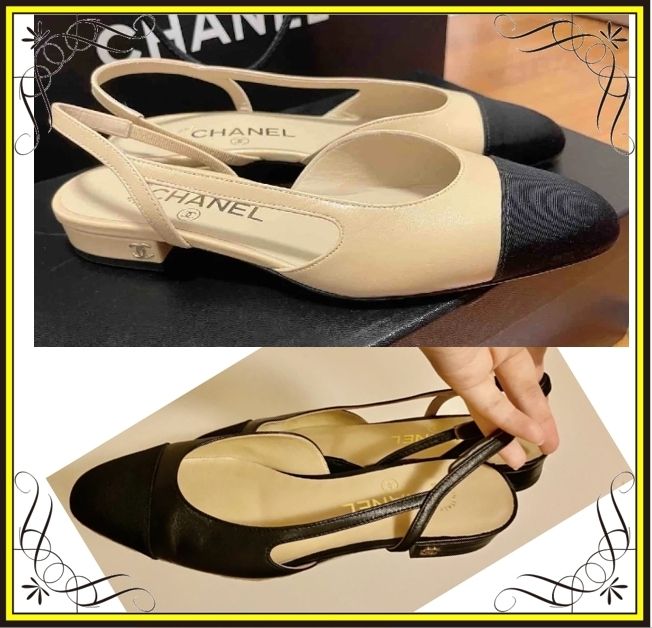 CHANEL】シャネル スリングバック シューズ (CHANEL/パンプス) G31319