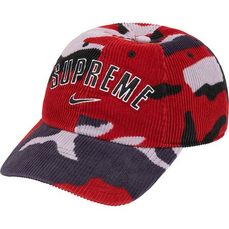 22SS week14 Supreme Nike Arc Corduroy 6-Panel キャップ (Supreme