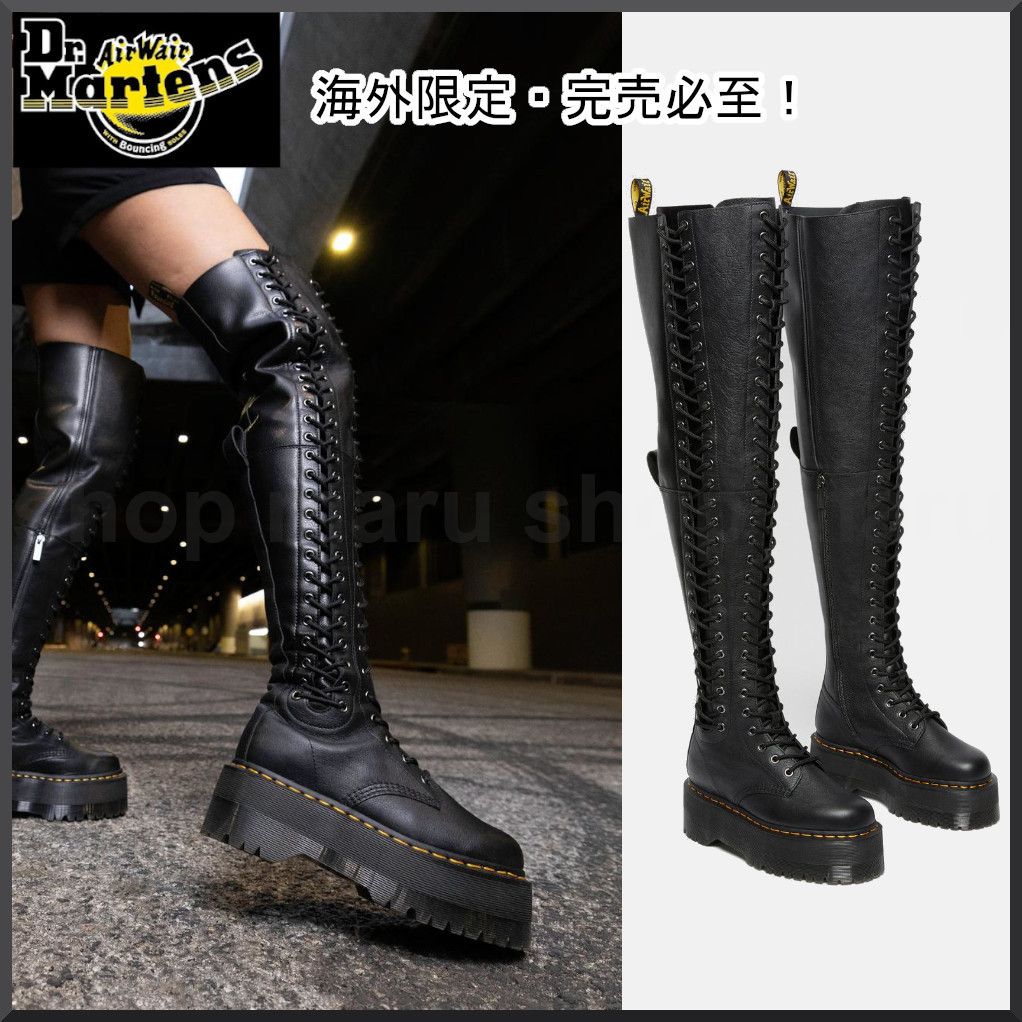 Dr. Martens◇完売必至◇AZREYA MAX◇26ホール ニーハイブーツ (Dr
