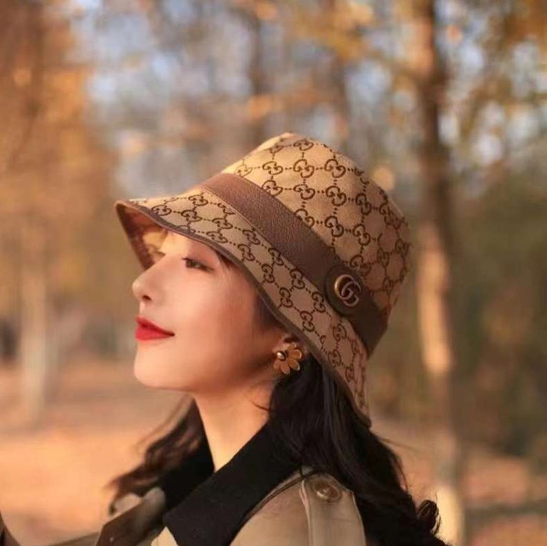 GUCCI 】グッチ ダブルG GG キャンバス バケットハット (GUCCI/ハット