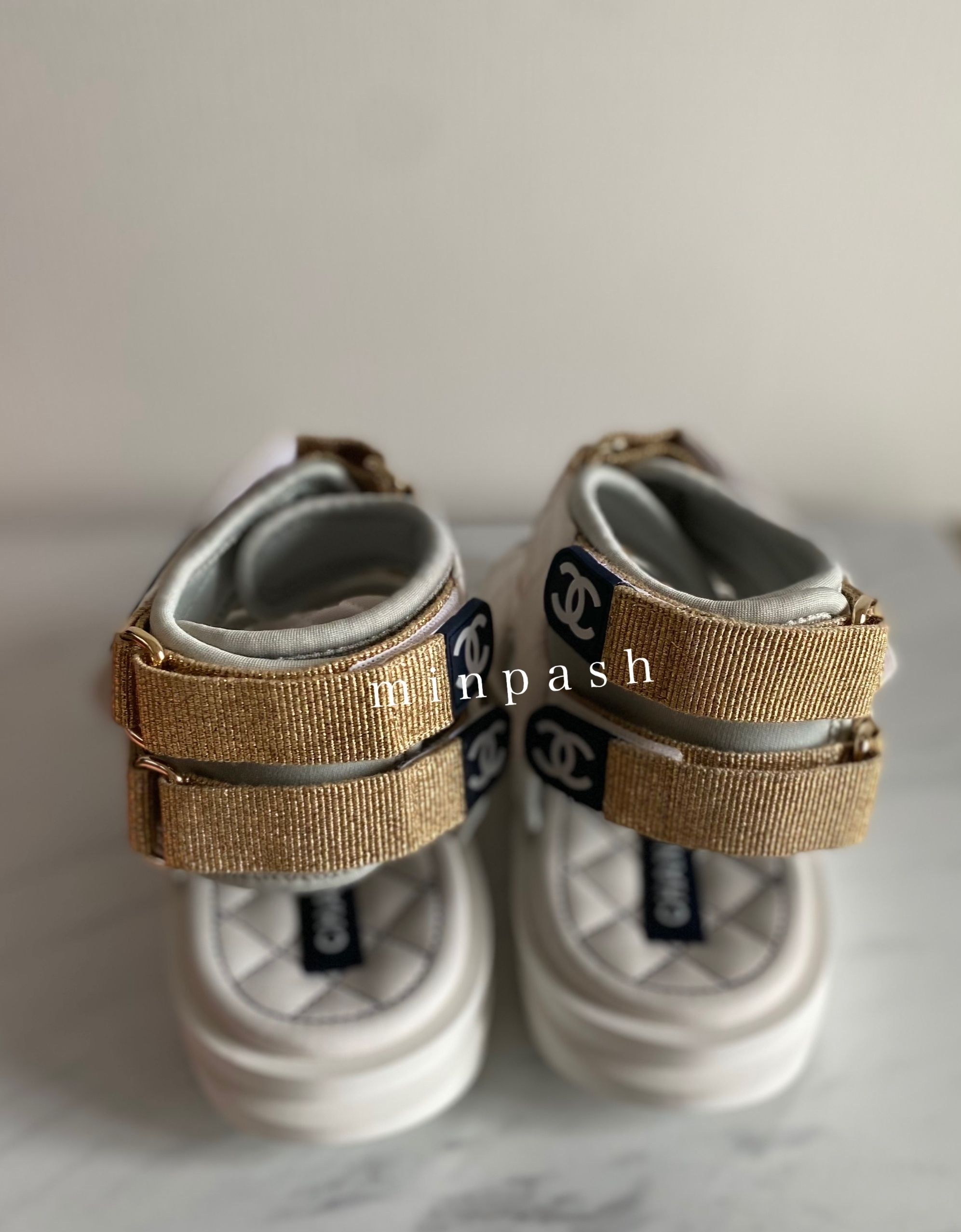 CHANEL ♡ 訳あり スポーティーサンダル 37 (CHANEL/サンダル