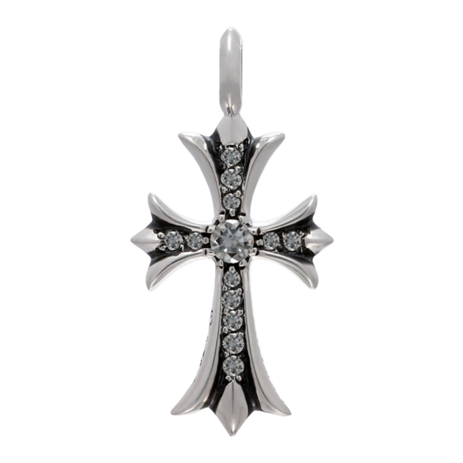 CHROME HEARTS クロムハーツ TINY CROSS クロス チャーム 925 (CHROME