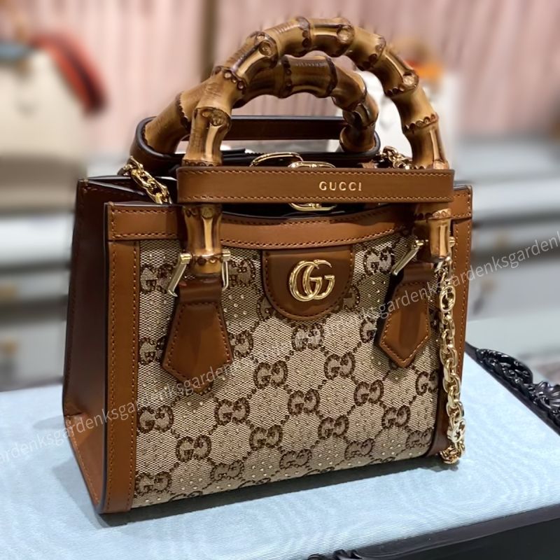 限定！GUCCI☆ダイアナ クリスタル ミニトートバッグ☆すぐ届く (GUCCI