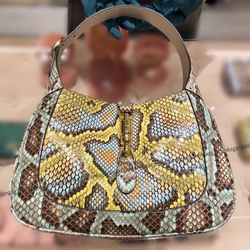 GUCCI☆ジャッキー 1961 パイソン スモール バッグ☆すぐ届く！ (GUCCI