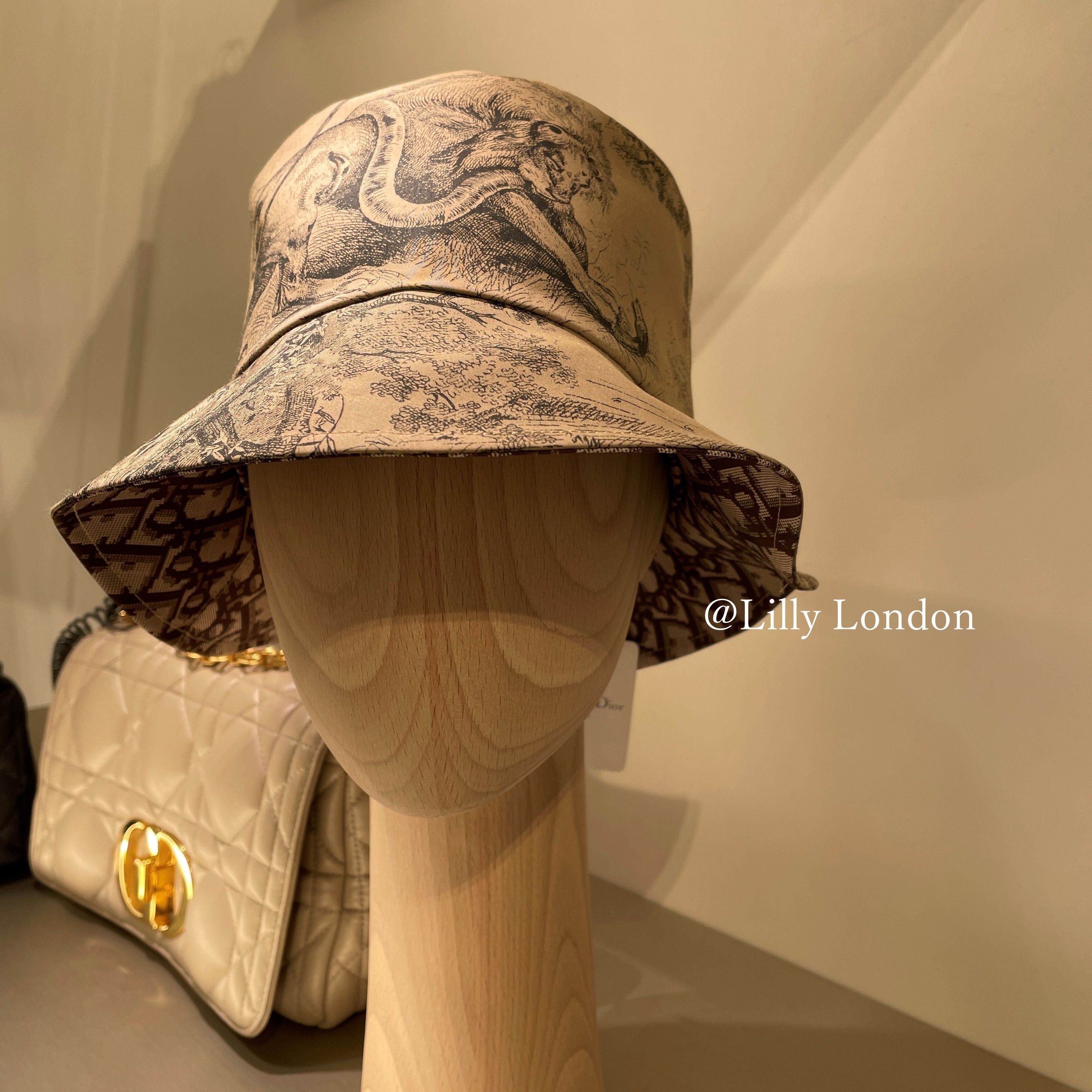 Dior TEDDY-D ボブハット バケットハット ブラック Dior ディオール