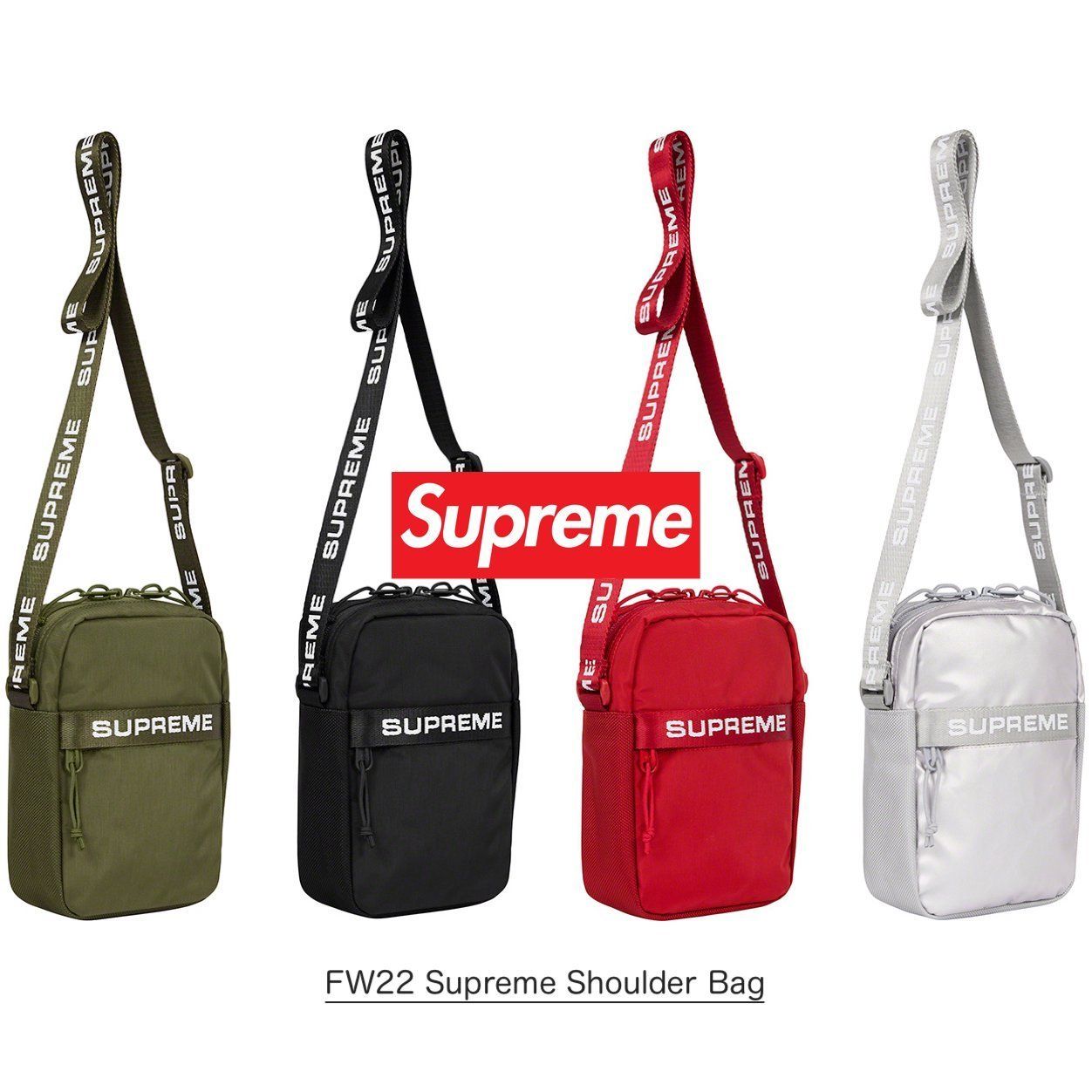 FW22 Supreme Shoulder Bag - シュプリーム ショルダー バッグ