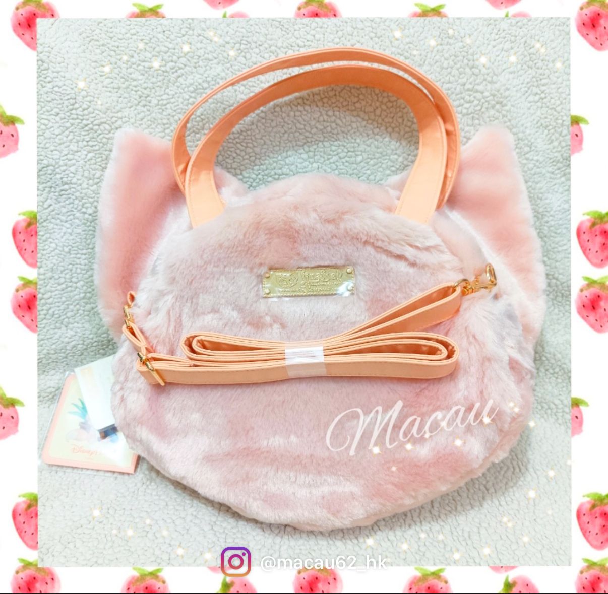 香港ディズニー新作☆リーナベル 2WAYショルダーバッグ（大） (Disney