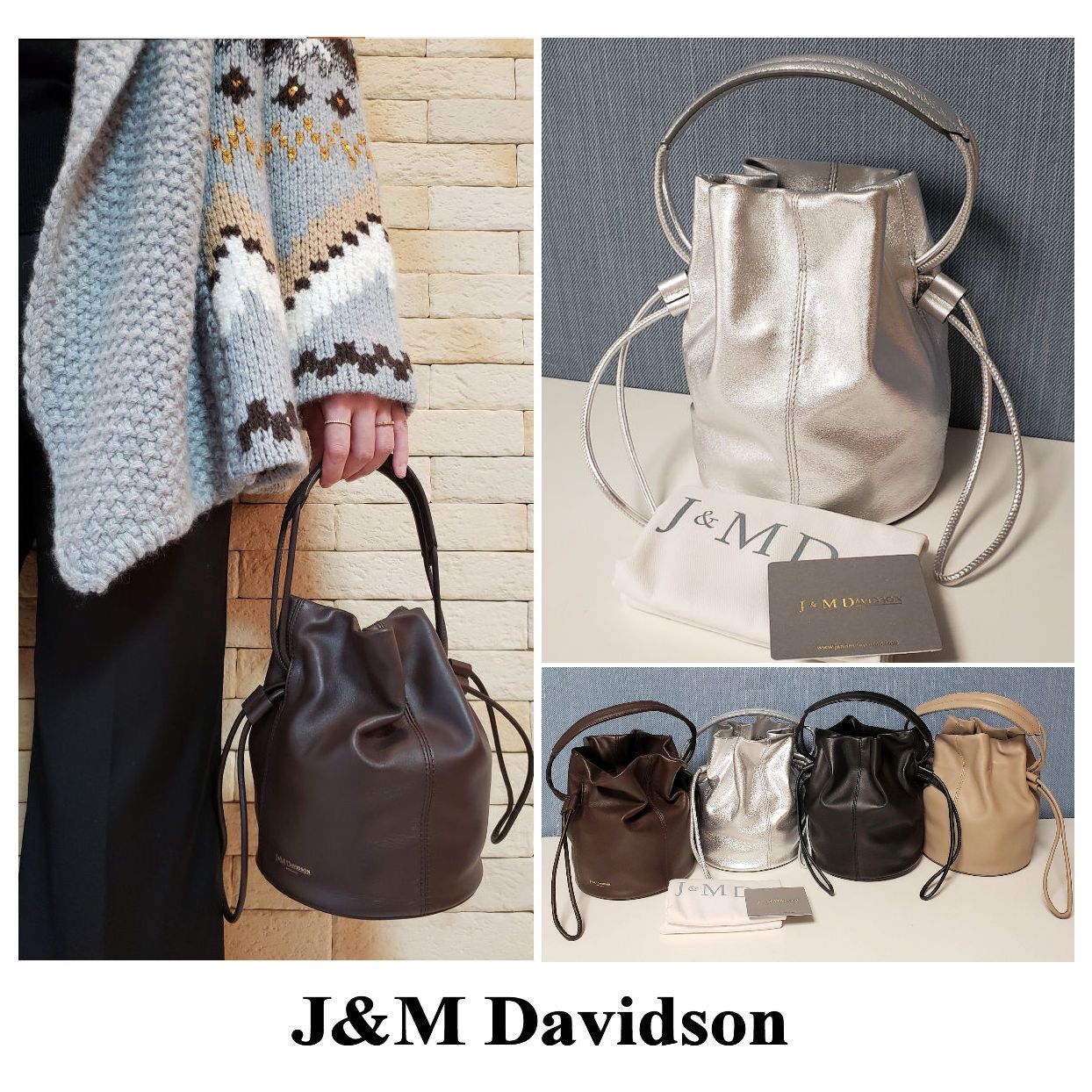 J&M DAVIDSON ☆ヌーベ バケット ミニ NUBE BUCKET ☆ 国内発送 (J & M