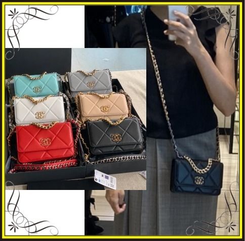 CHANEL】シャネル19 チェーンウォレット (CHANEL/ショルダーバッグ