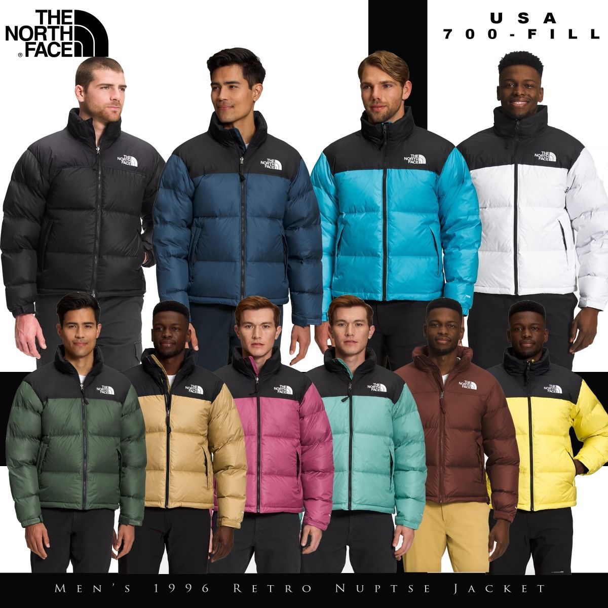 The North Face】2022年 ヌプシ ダウンジャケット 700フィル (THE