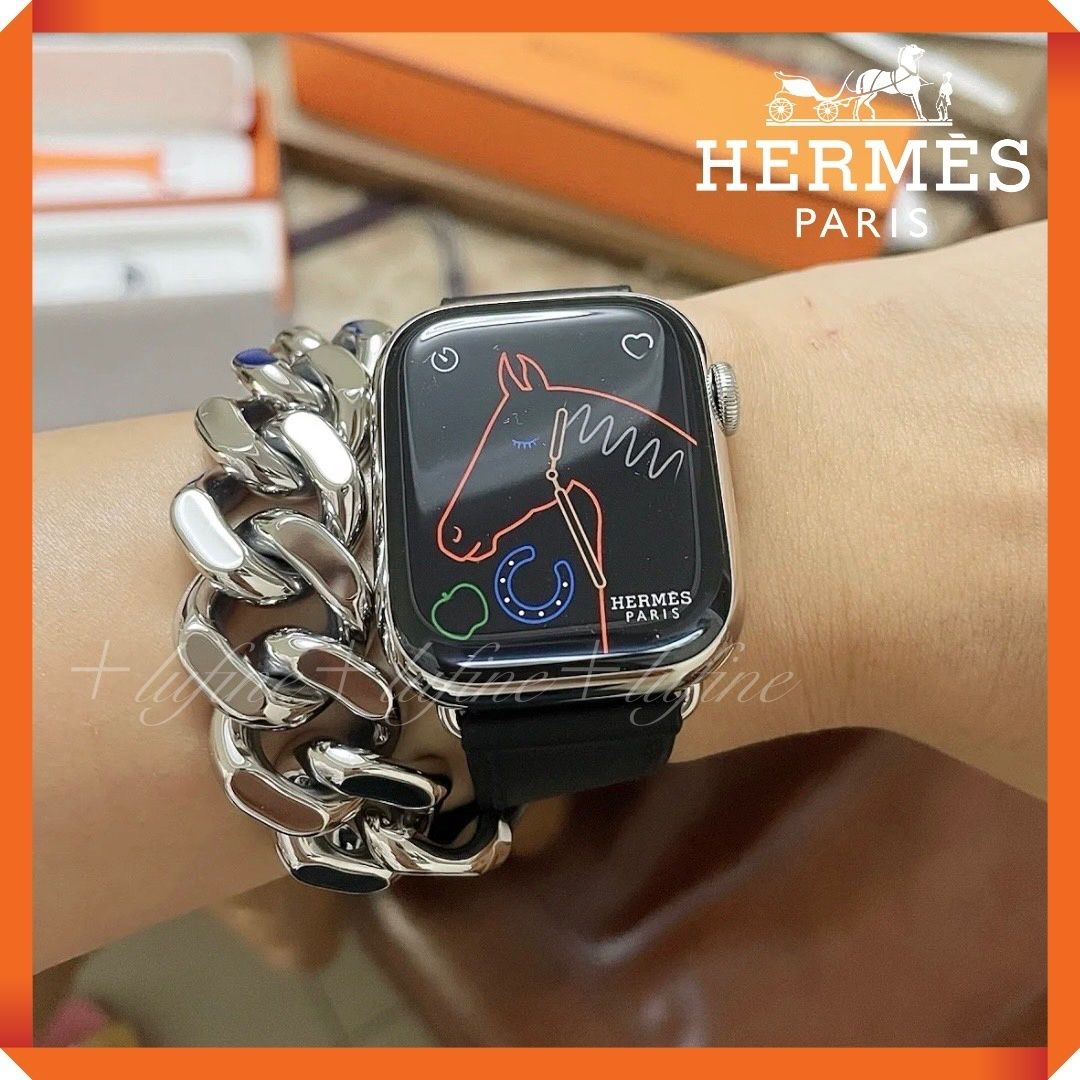 周りと差をつける】HERMES Apple Watch メタル 41 mm (HERMES/腕時計用