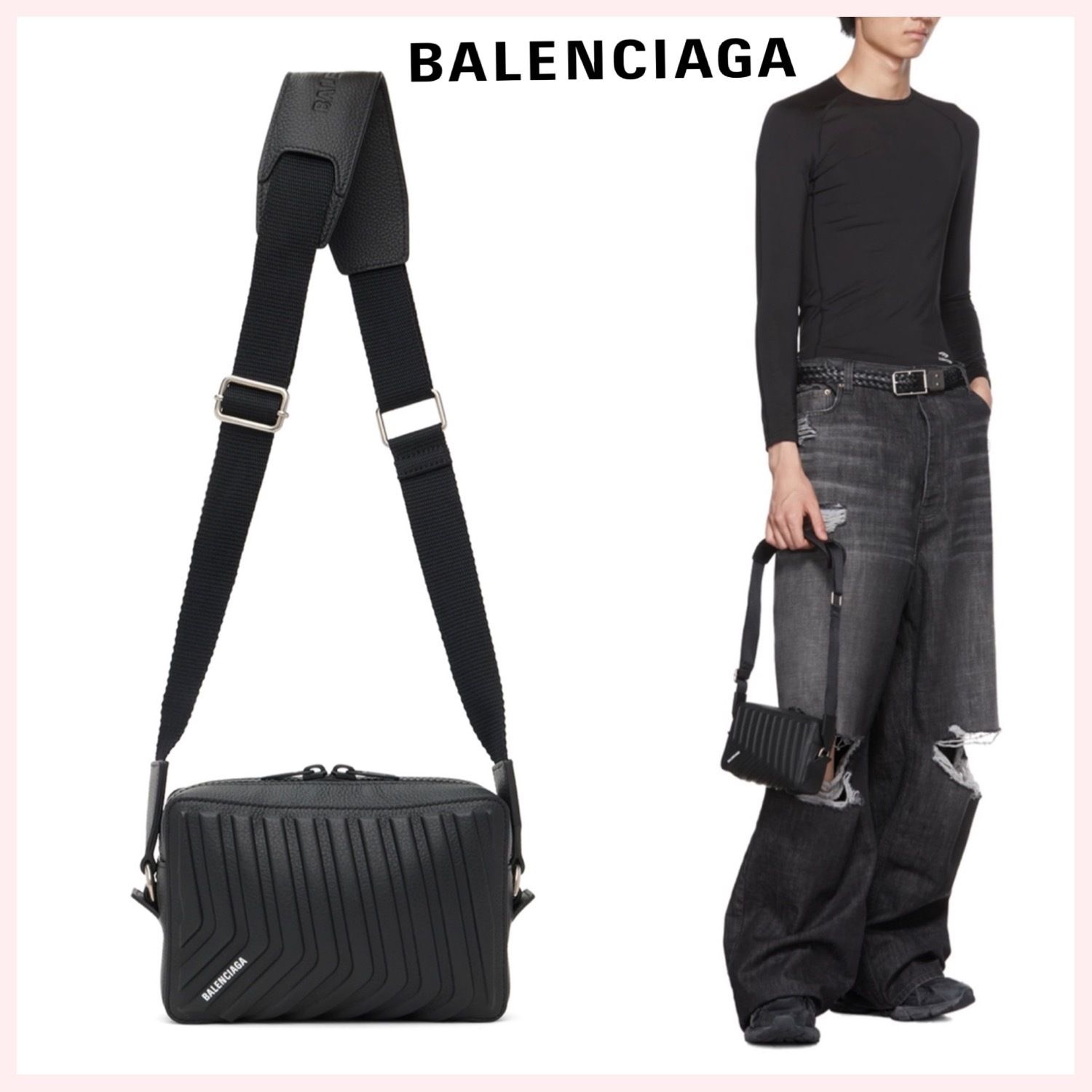 ☆BALENCIAGA☆関税込♪NEW♪Car カメラバッグ (BALENCIAGA/ショルダー