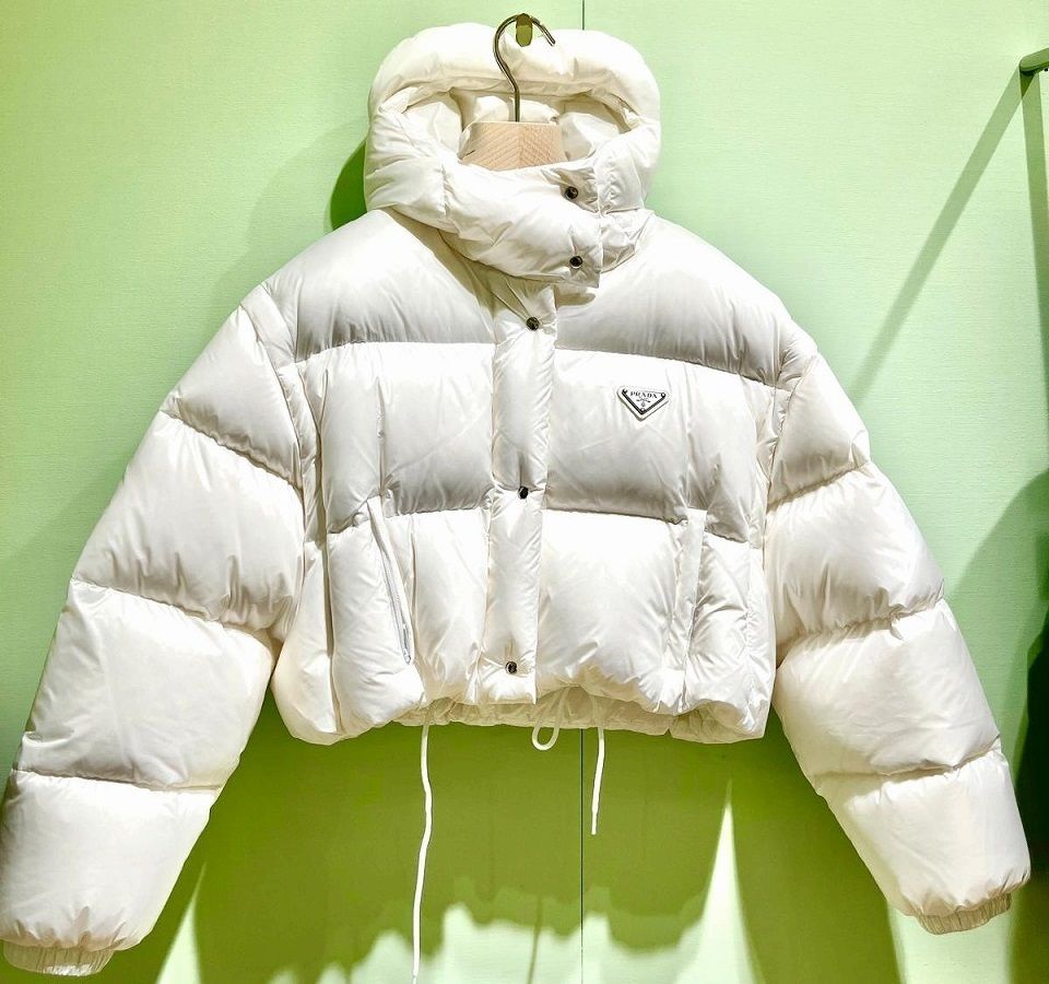 PRADA新作【291973 RE-NYLON CONVERTIBLE CROPPED DOWN JK】 (PRADA