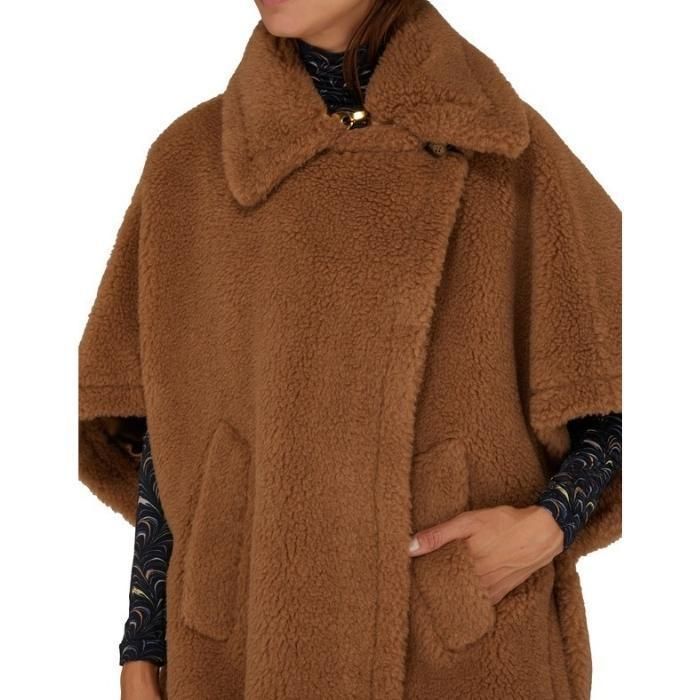 MAXMARA テディベア キャメル ケープ ポンチョ TEBE DHL送料込み (Max