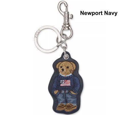 Polo Ralph Lauren ラルフローレン Polo Bear Leather Key Fob (POLO