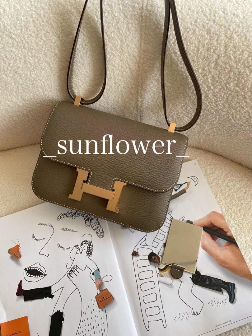 エルメス コンスタンス24 Constance エトゥープ/ゴールド金具 (HERMES