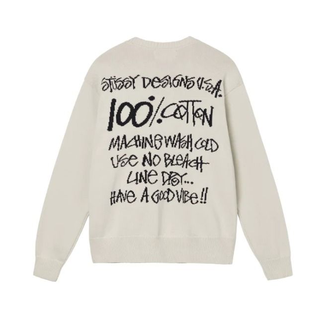 STUSSY】CARE LABEL SWEATER (STUSSY/ニット・セーター) 88536259【BUYMA】