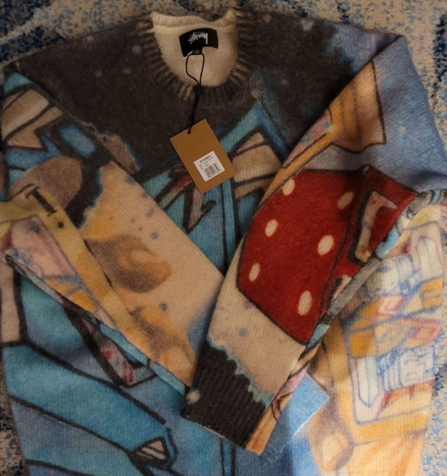 ☆人気☆【STUSSY】☆Stussy Goldie Sweate.r Multi☆ニット☆ (STUSSY