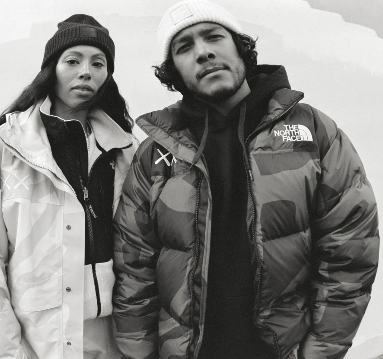 限定☆ KAWS x The North Face Retro 1996 Nuptse Jacket ヌプシ (THE