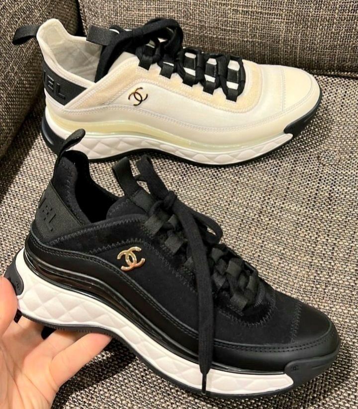 厚底＆プラットフォーム♪】CHANEL☆スニーカー☆22AW☆CCロゴ (CHANEL