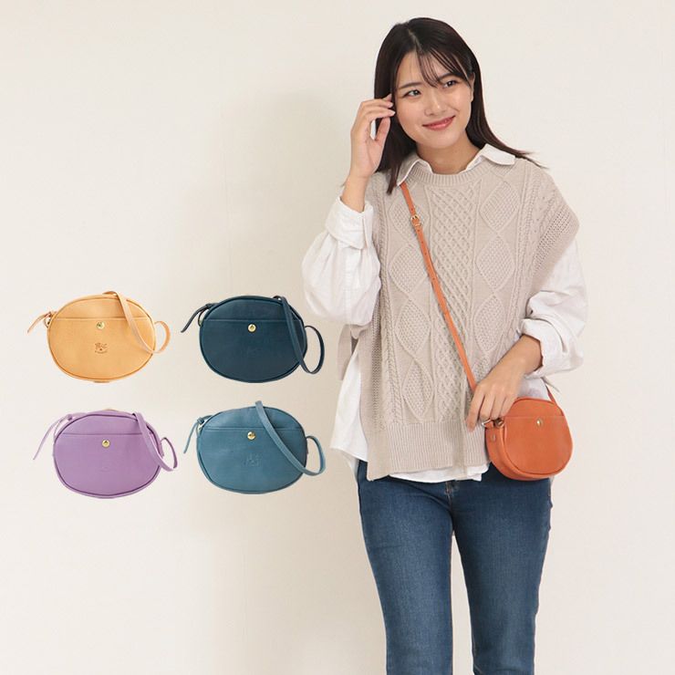 IL BISONTE【イルビゾンテ】ミニクロスボディバッグ BCR242 (IL