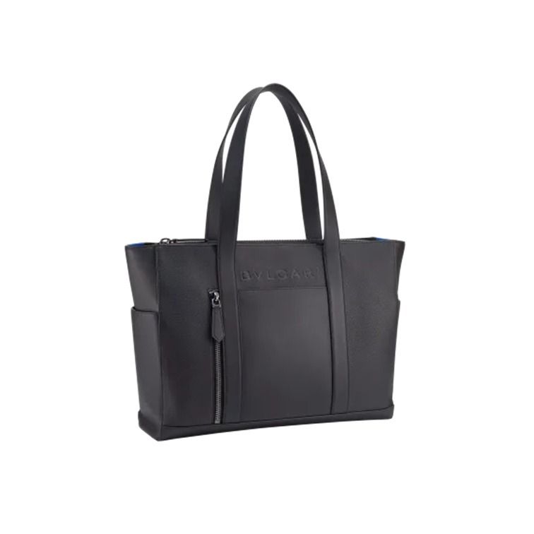 ブルガリ トートバッグ マンラージホリゾンタル カーフレザー (Bvlgari