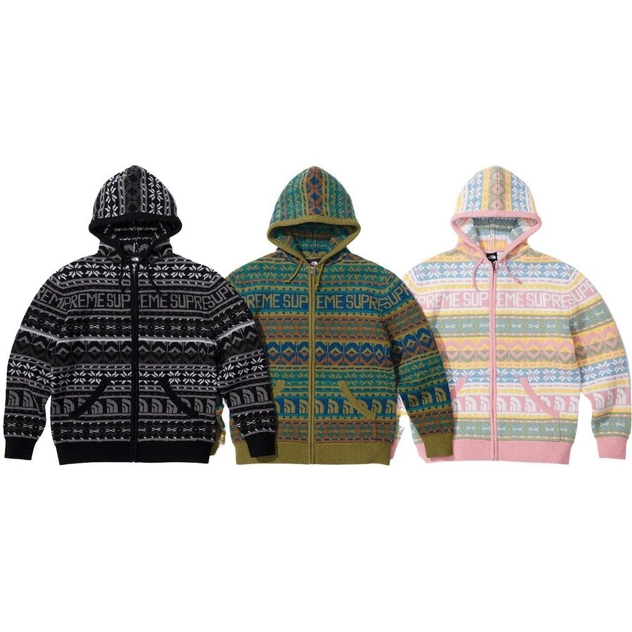 FW22 Supreme The North Face Zip Up Hooded Sweater - セーター