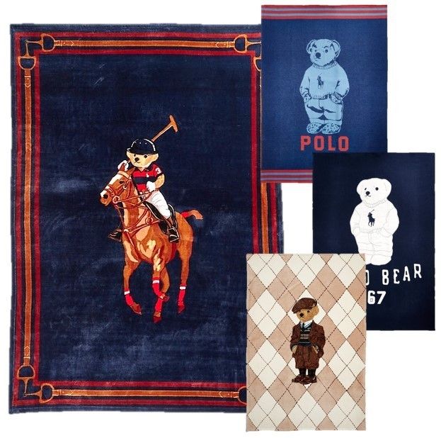 全4色 Ralph Lauren ポロベアブランケット 国内発送 関税送料込 (Ralph