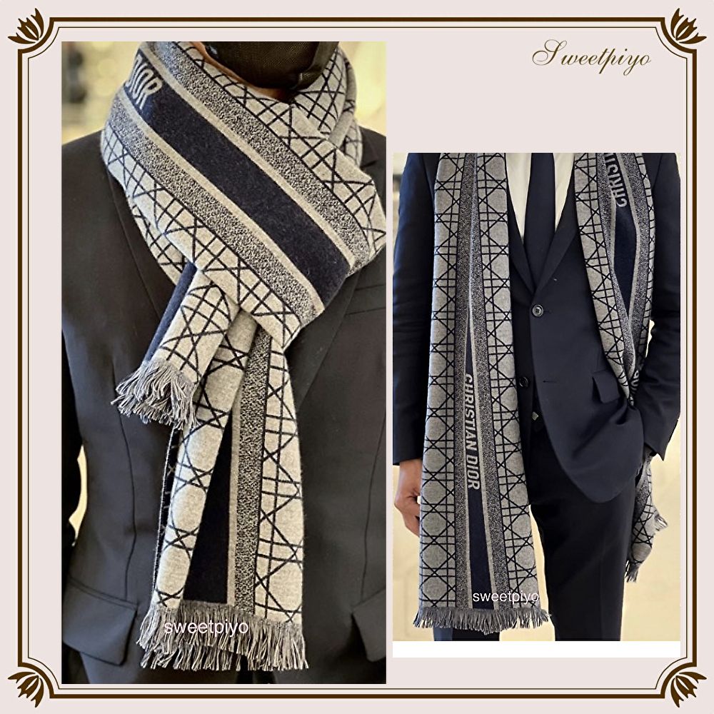 人気】ディオール☆マフラー ストール カナージュ スカーフ (Dior