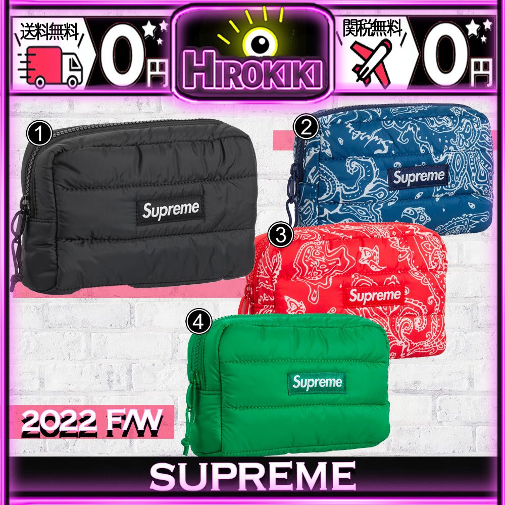 本物保証 /関税・送料無料】Supreme Puffer Pouch (Supreme