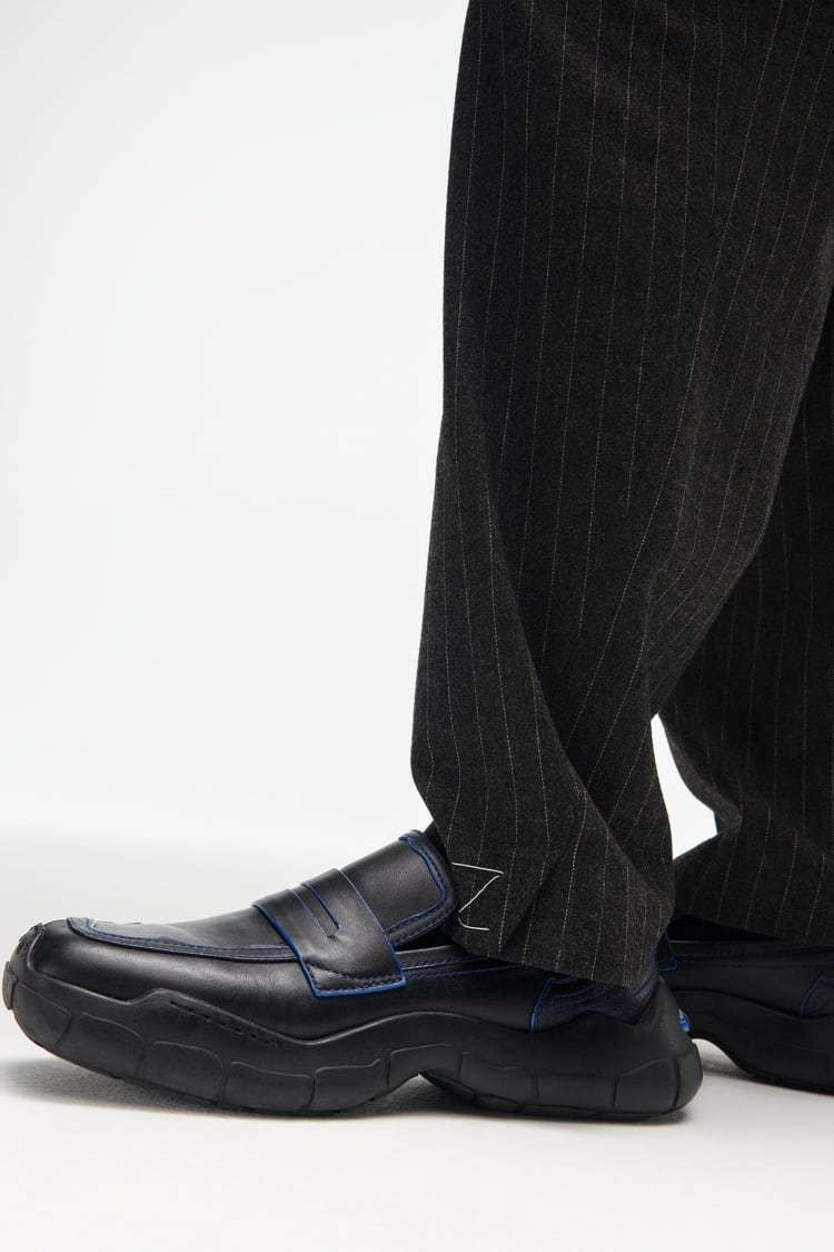 関税込☆Ader Error x Zara☆Leather Track Sole Loafers Black