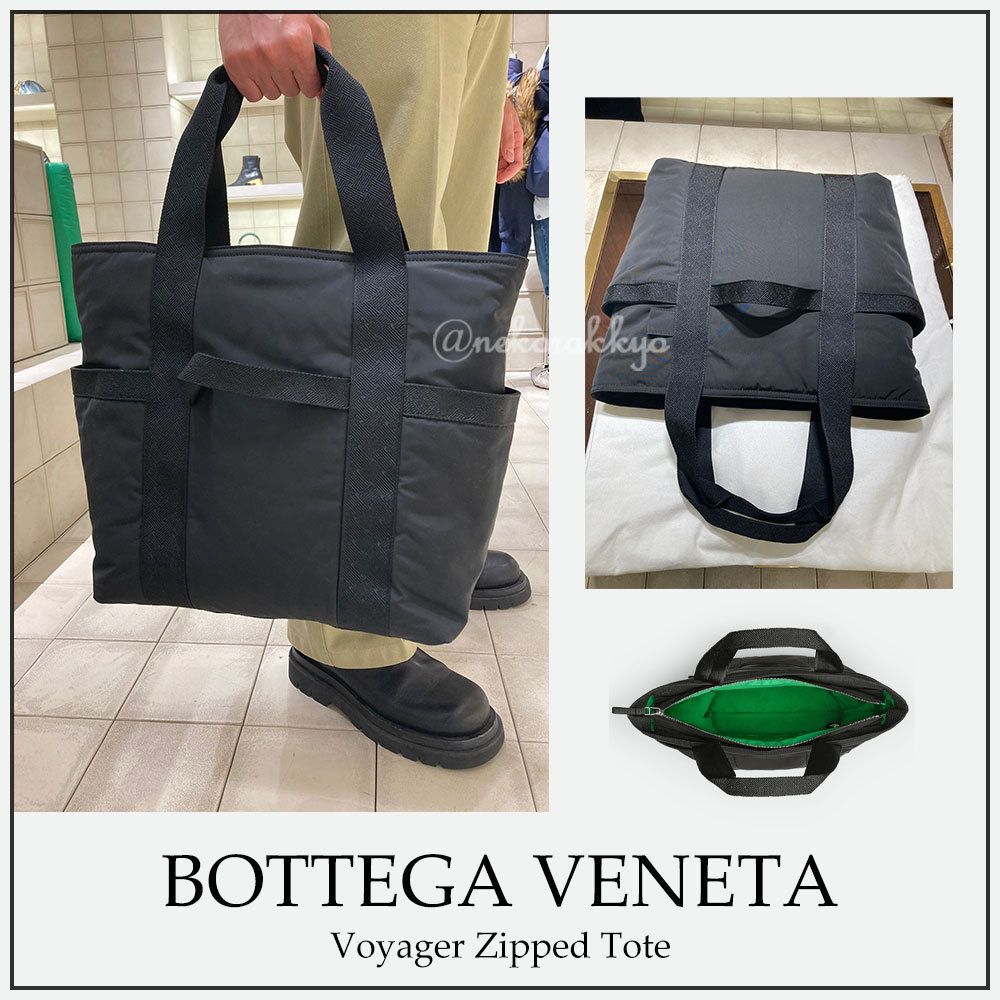 Bottega Veneta＊Voyager Zipped Tote トートバッグ＊送料込 (BOTTEGA