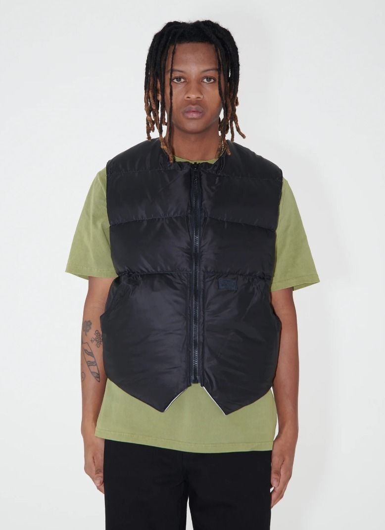 ☆関税込☆Stussy☆STUSSY コラボ リバーシブル ダウン ベスト