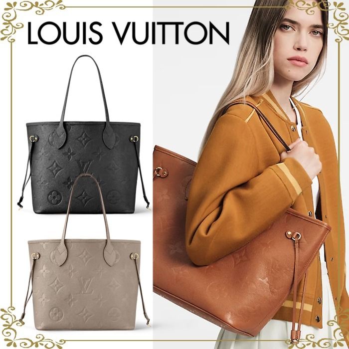 直営店レシート画像付】LV ネヴァーフル MM トートバッグ 3色 (Louis