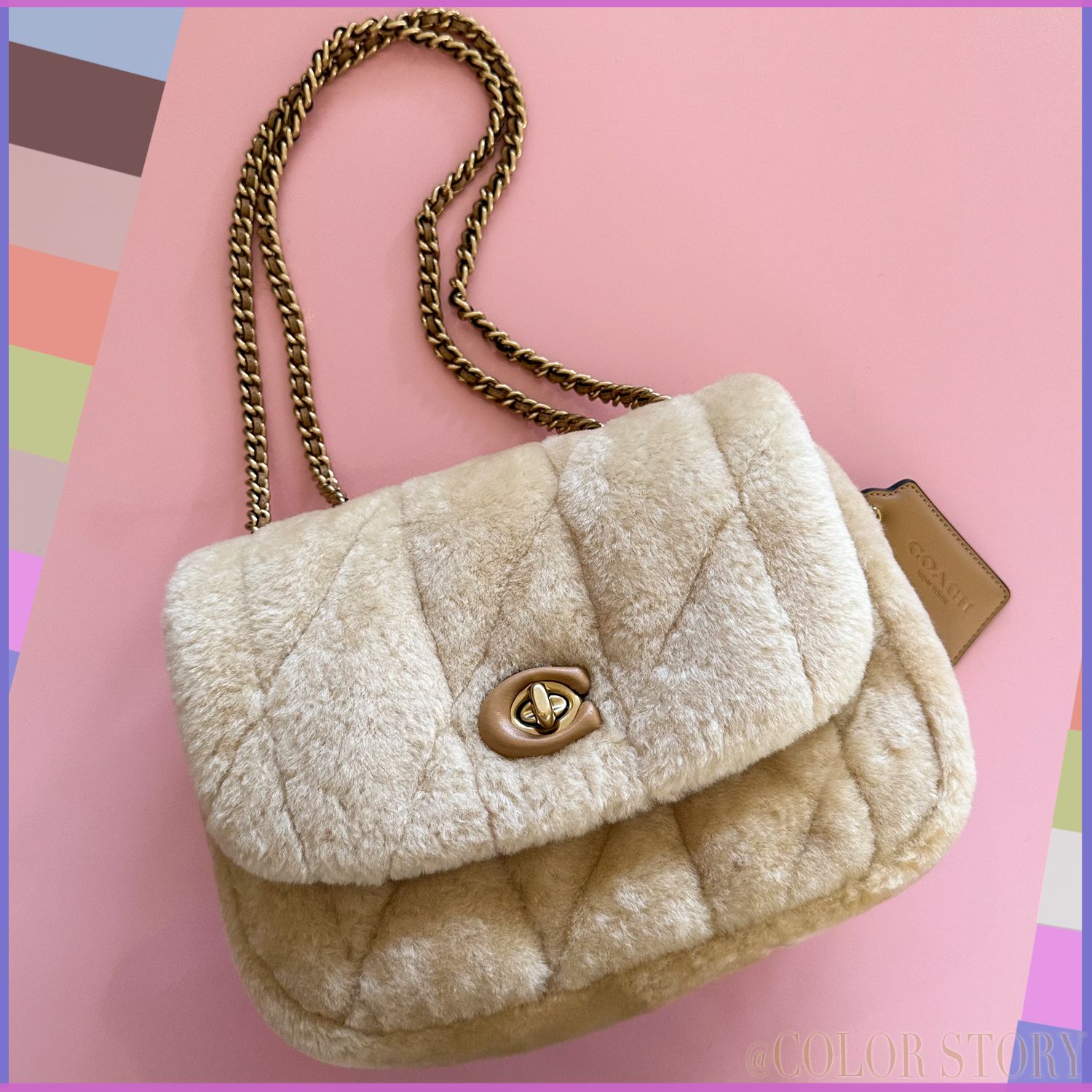 COACHブティック】○上品なモコモコバッグ○マディソン 2WAY (Coach