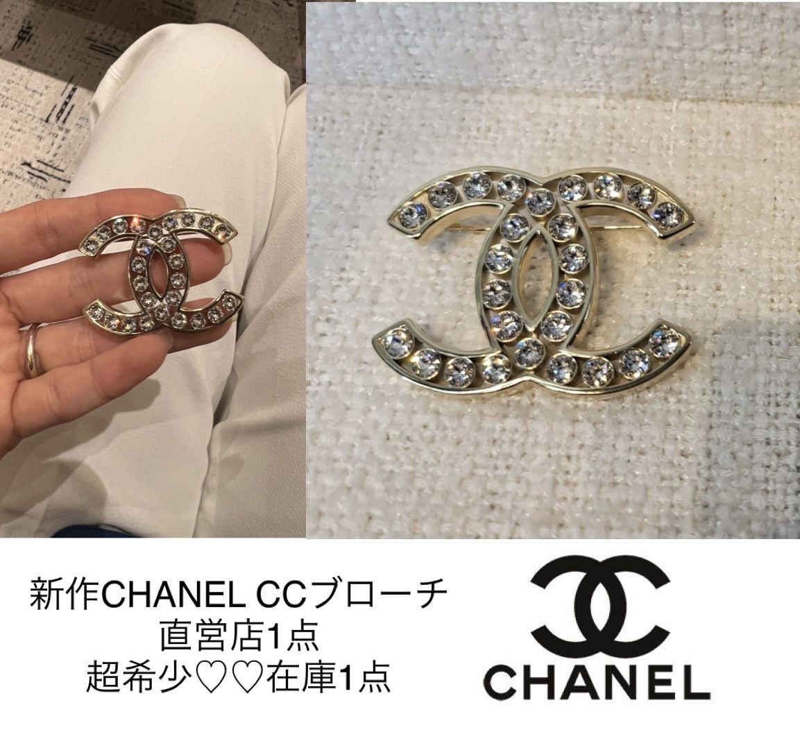 新作CHANEL☆シャネル ブローチ 超入手困難 直営店1点 (CHANEL