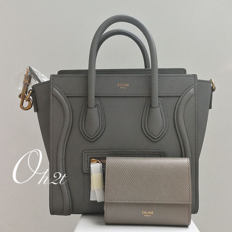 直営店買付 CELINE ラゲージ ナノ ショルダーバッグ (CELINE