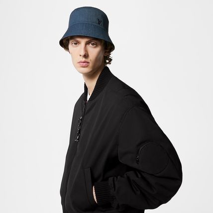 素材違いで楽しめる♪】ルイヴィトン リバーシブル バケハ (Louis