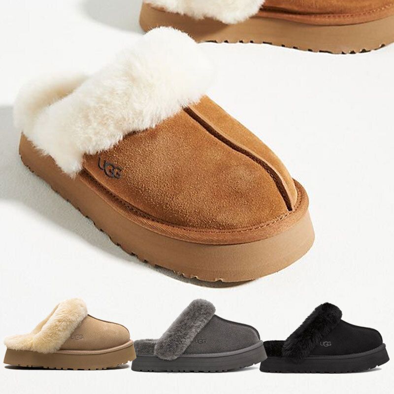 国内即日☆【UGG】DISQUETTE ディスケット スリッポン ムートン (UGG