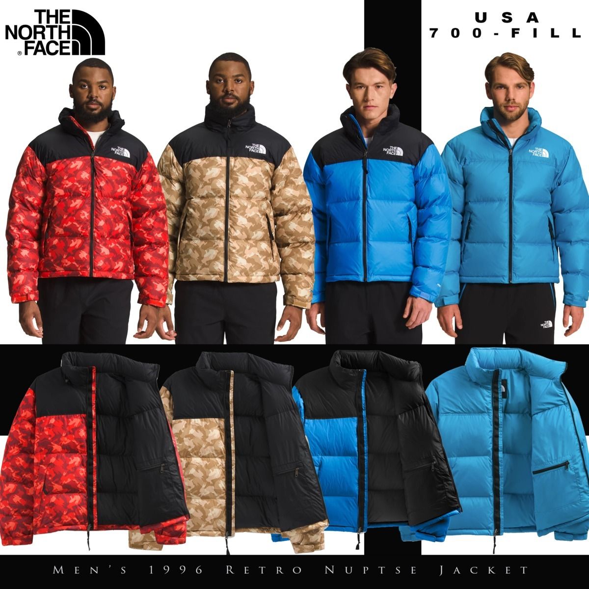追加カラー! The North Face 2023 ヌプシ ダウンジャケット (THE NORTH
