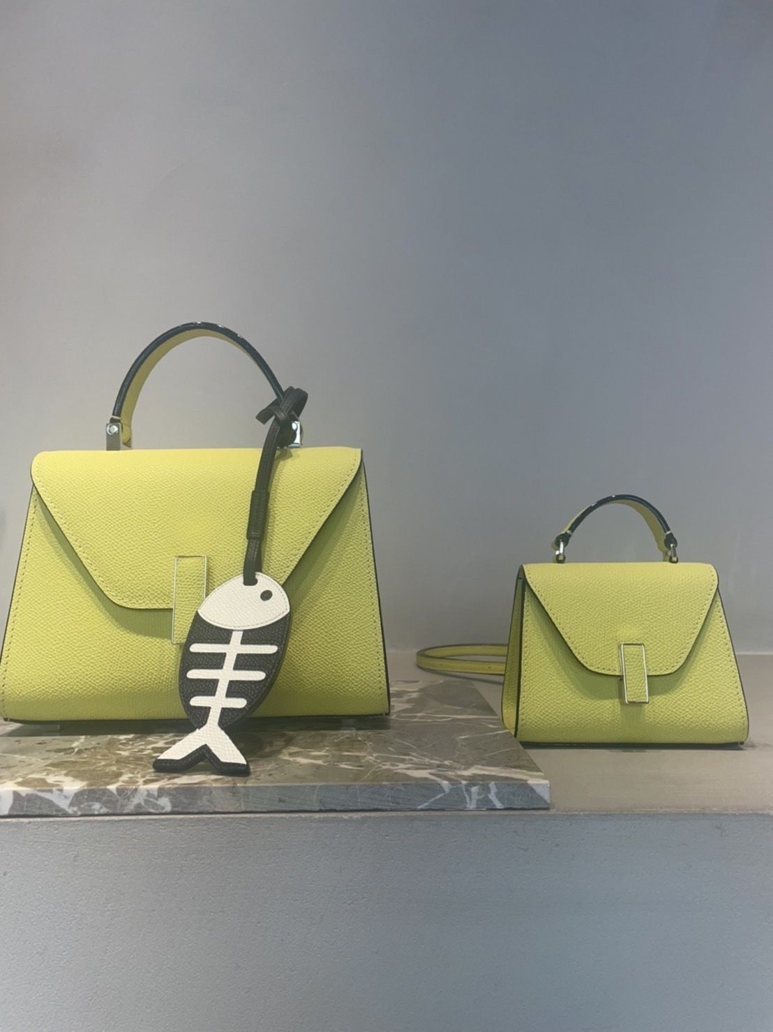 Valextra ヴァレクストラ パンダ チャーム バッグ アクセサリー