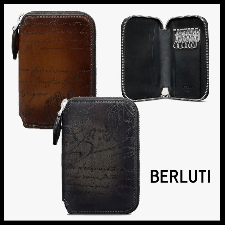 ベルルッティ キーケース コト スクリットレザー ジップ 国内発