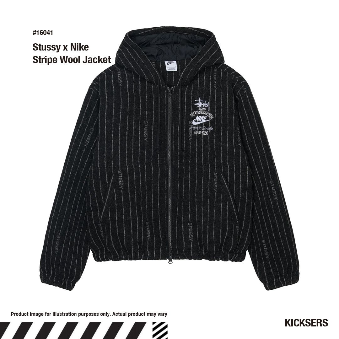 Stussy Nike Jacket ナイキ ステューシー ストライプ ジャケット
