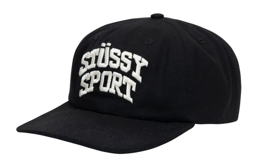 ☆関税込☆Stussy☆Stussy Sport Cap Black☆キャップ☆ (STUSSY